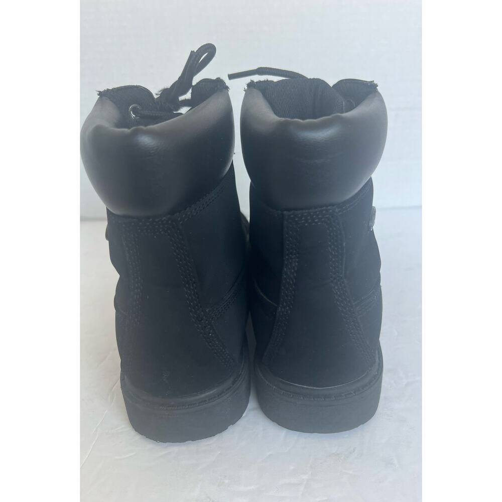 LUGZ Women's Black Convoy 6-Inch Lace‎ Up Round Toe Lug Sole Ankle Boots Sz 7.5 - Picture 6 of 10